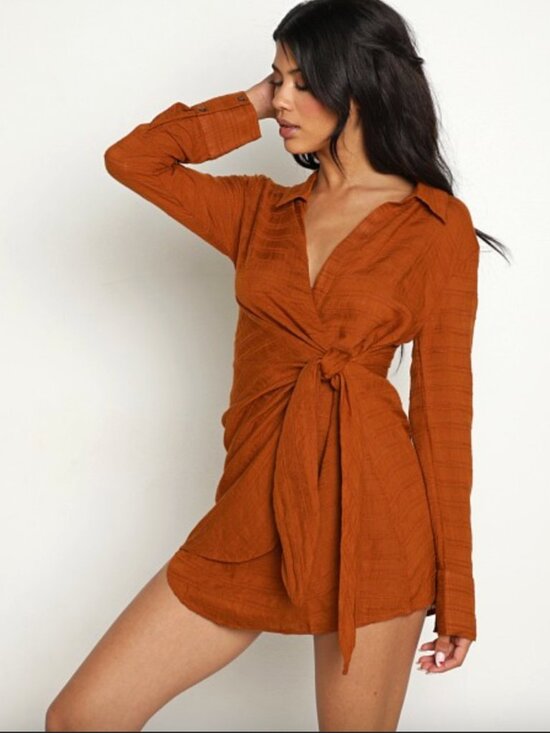 l*space Dresses & Skirts - L Space Daydream Copper Tunic Size L